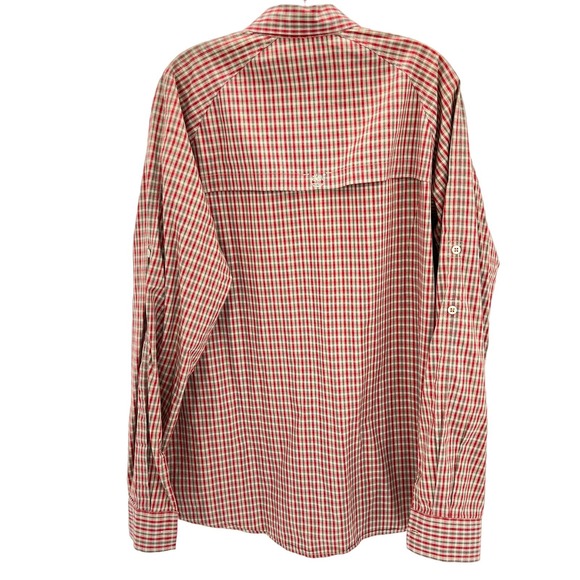Timberland vented outdoor fishing athleisure button front men’s shirt - Picture 2 of 8
